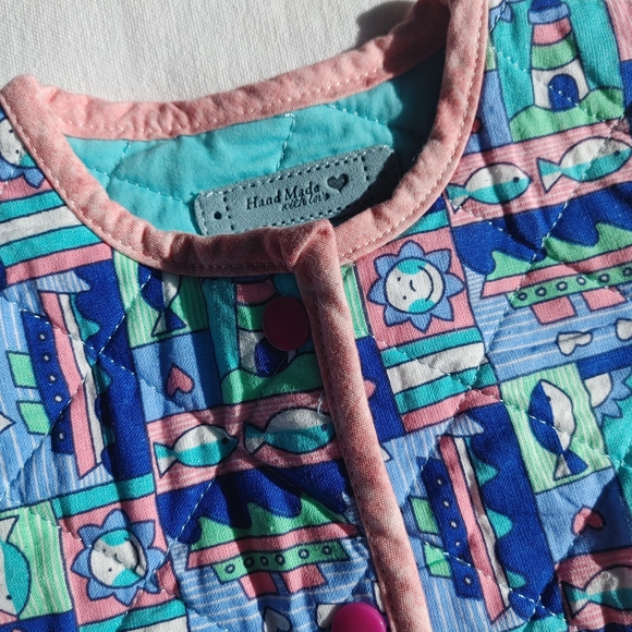 Colorful Kids HandMade Jacket - Picture 3 of 4